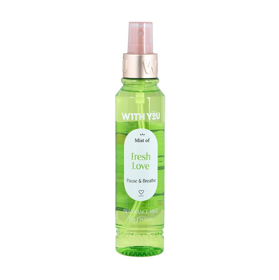 بادی اسپلش ویت یو با رایحه فرش لاو With You Fresh Love Body Perfume