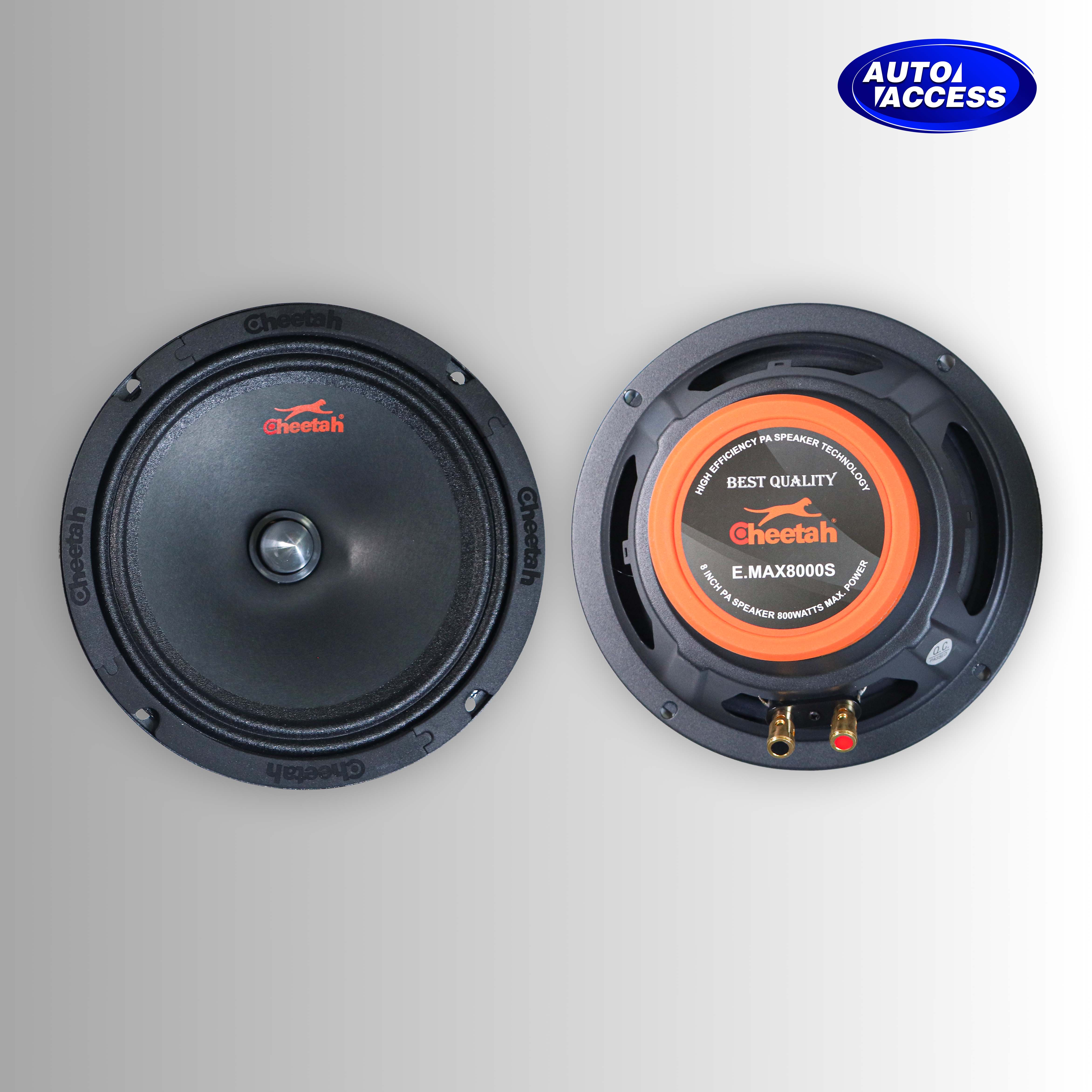 میدرنج 8 اینچ چیتا مدل E.MAX 8000S  توان 680 وات RMS و 800 وات پیک قدرت
