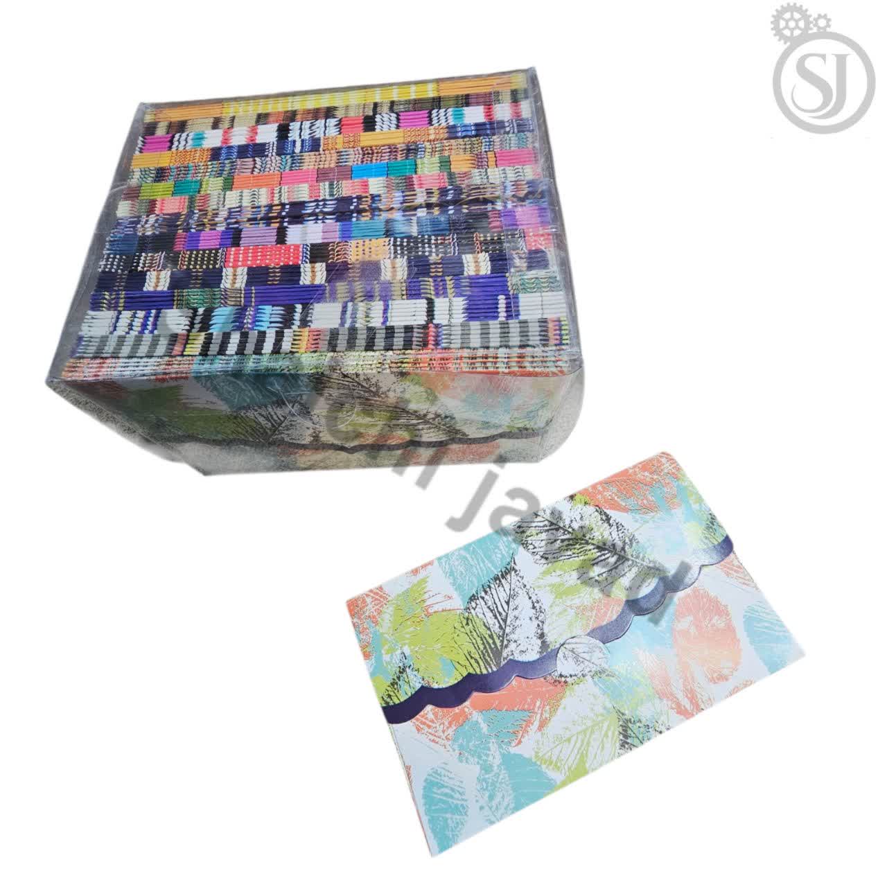 پاکت سکه هدیه طرحدار (بسته 70 عددی)