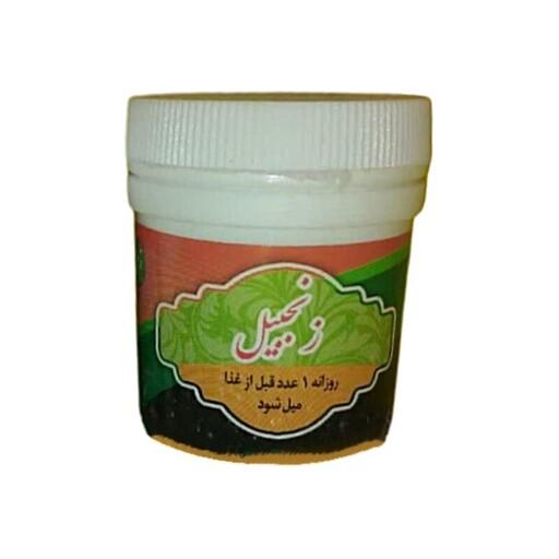 زنجبیل قرصی مفردات غدیر (30 گرم)