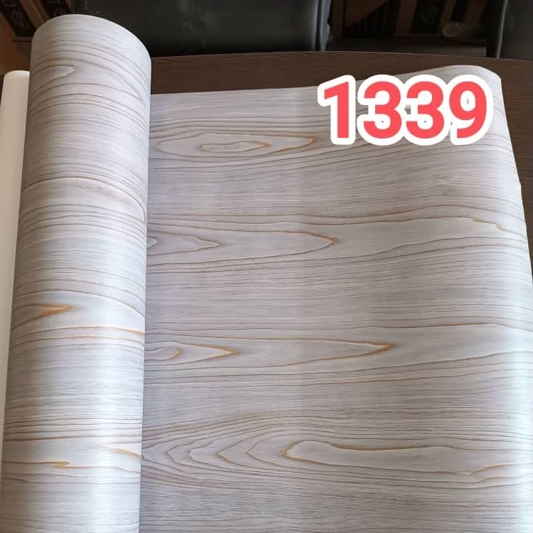 برچسب کابینت طرح چوب برجسته طوسی و بنفش بافت درشت - 1339مدل 1