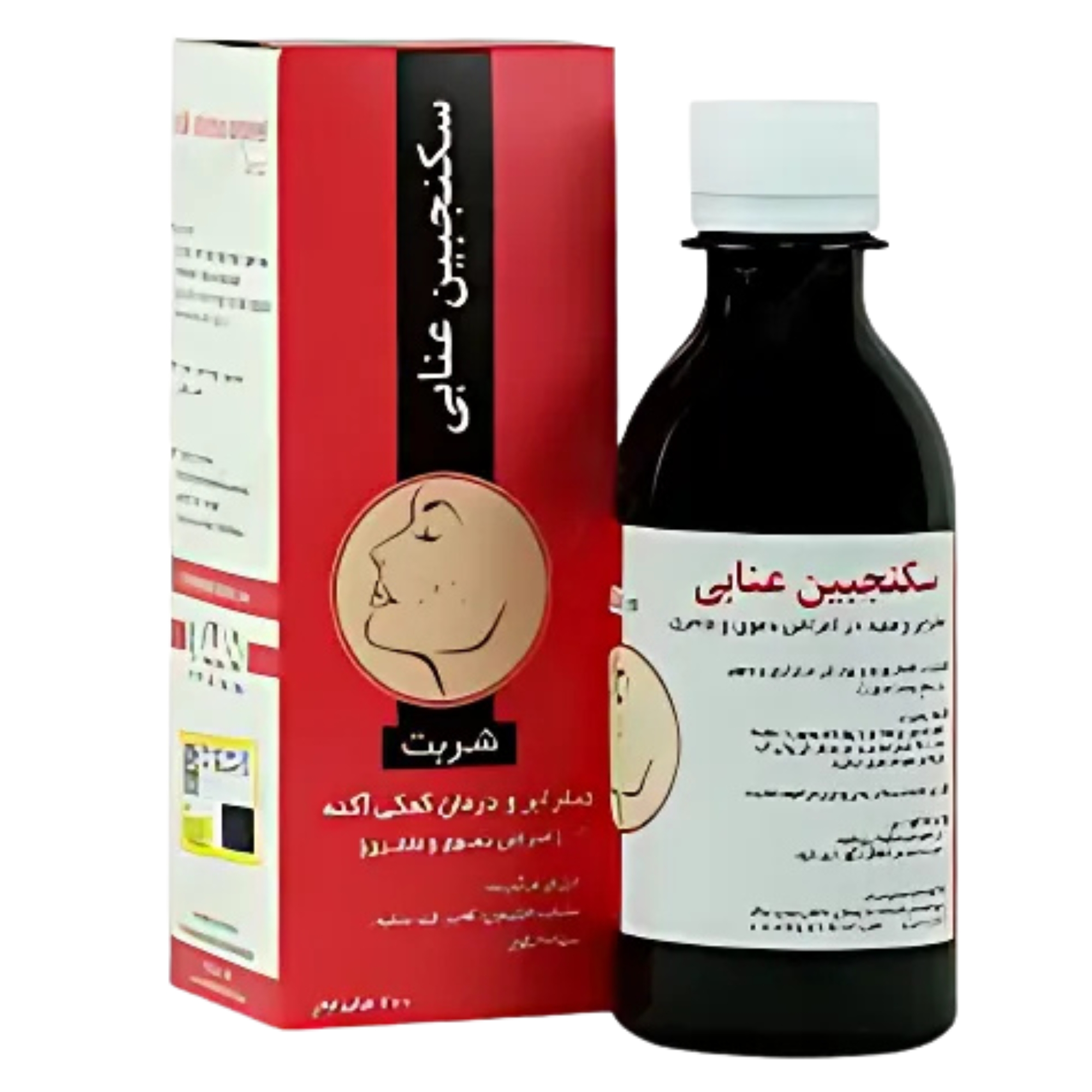 شربت سکنجبین عنابی نیاک 200 میلی لیتر