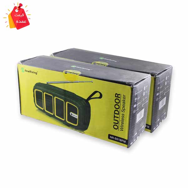 خرید عمده بلندگو اسپیکر بلوتوثی قابل حمل 6 وات مدل: نیوریکسینگ SH-1093 | NEWRIXING NR-5018
