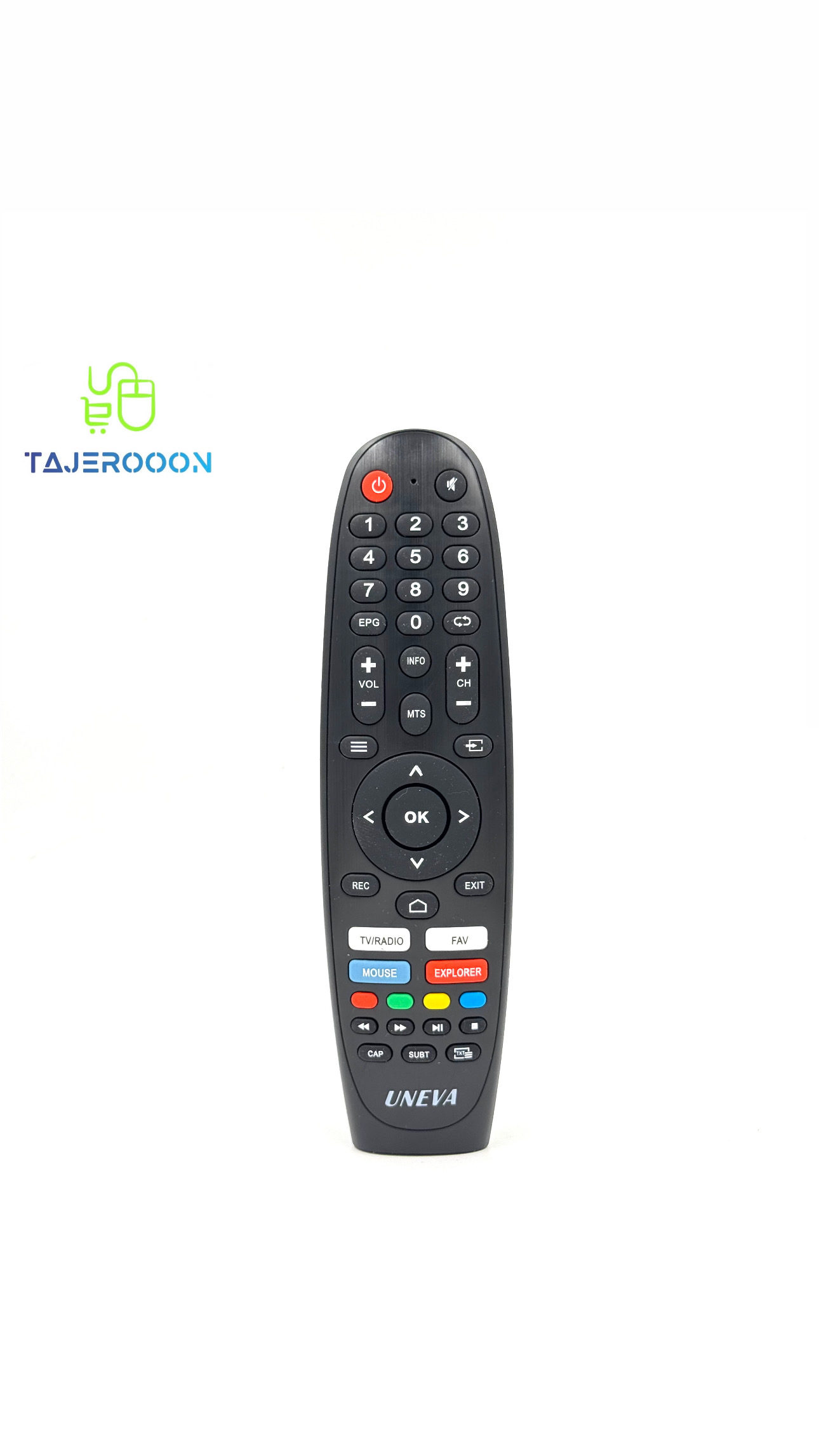 ریموت کنترل تلویزیون یونیوا UNEVA درجه 1