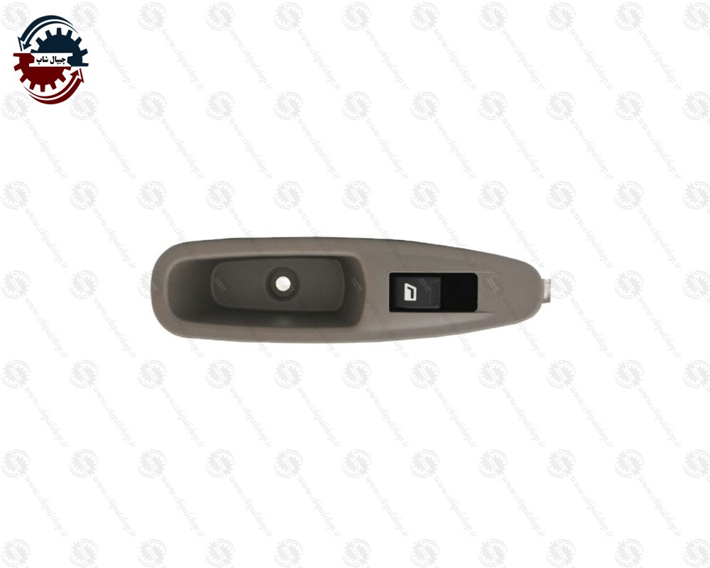 کلید شیشه بالابر تک پل با قاب جلو سمت شاگرد (پژو SLX )