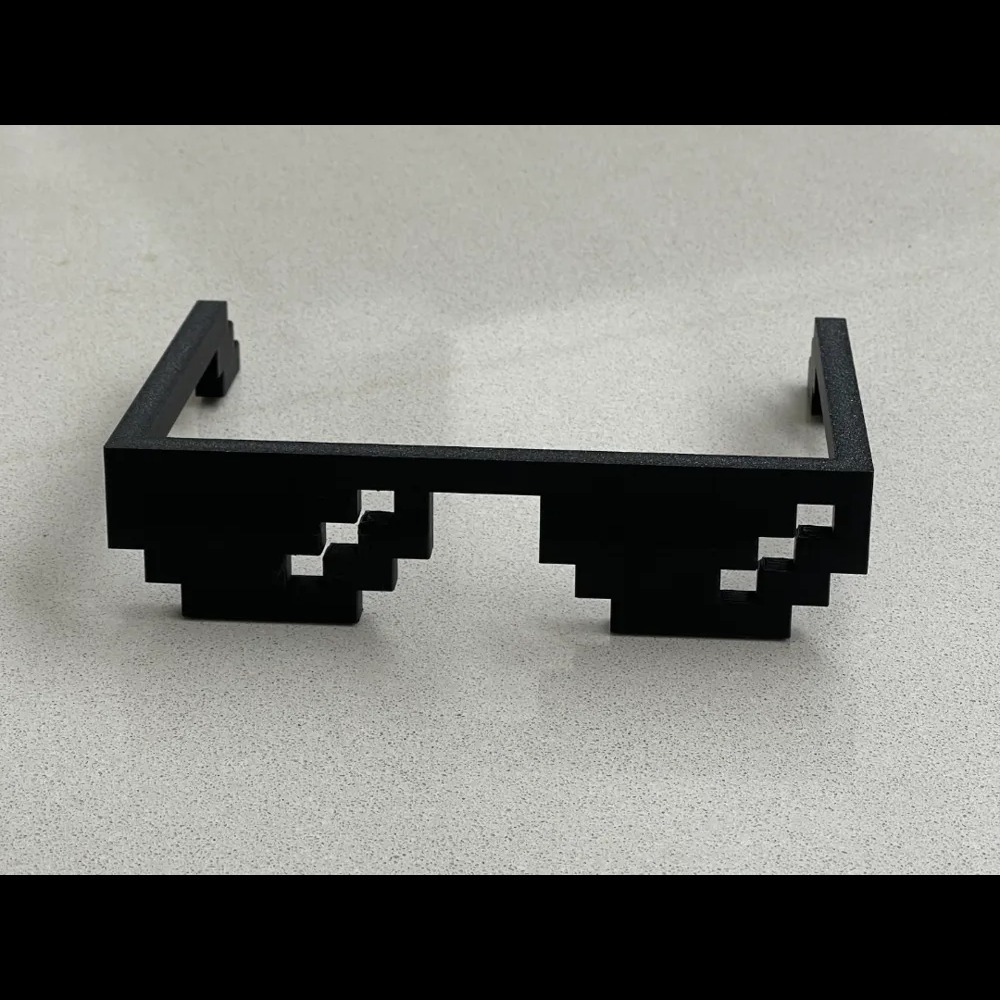 عینک پیکسلی ماینکرفت Minecraft pixel sunglasses