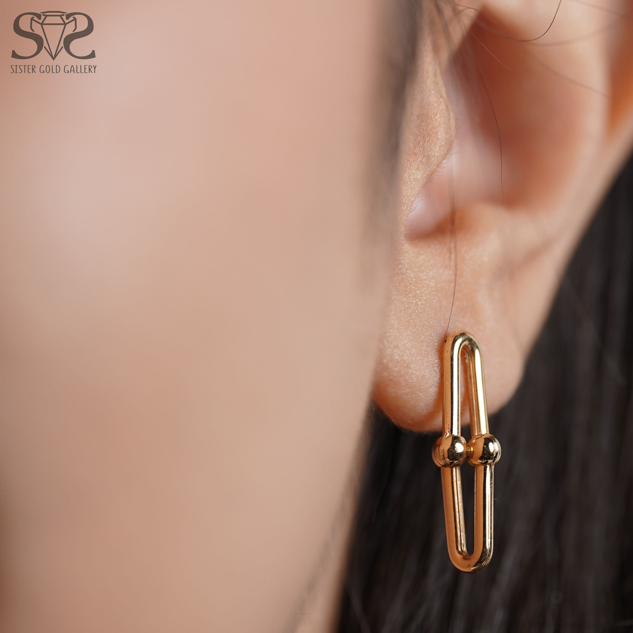 گوشواره طلا تیفانی کد s-1721