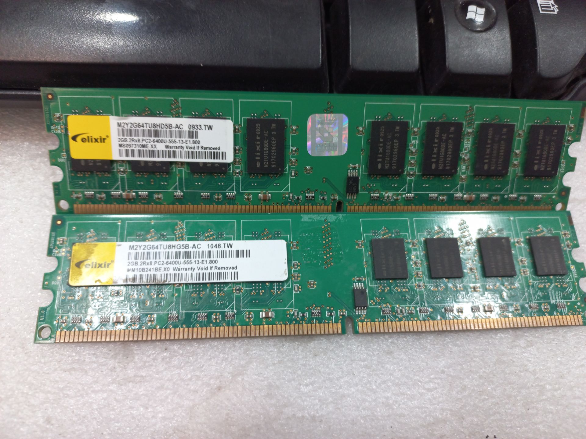 رم الکسیر گیگ DDR2 باس 6400