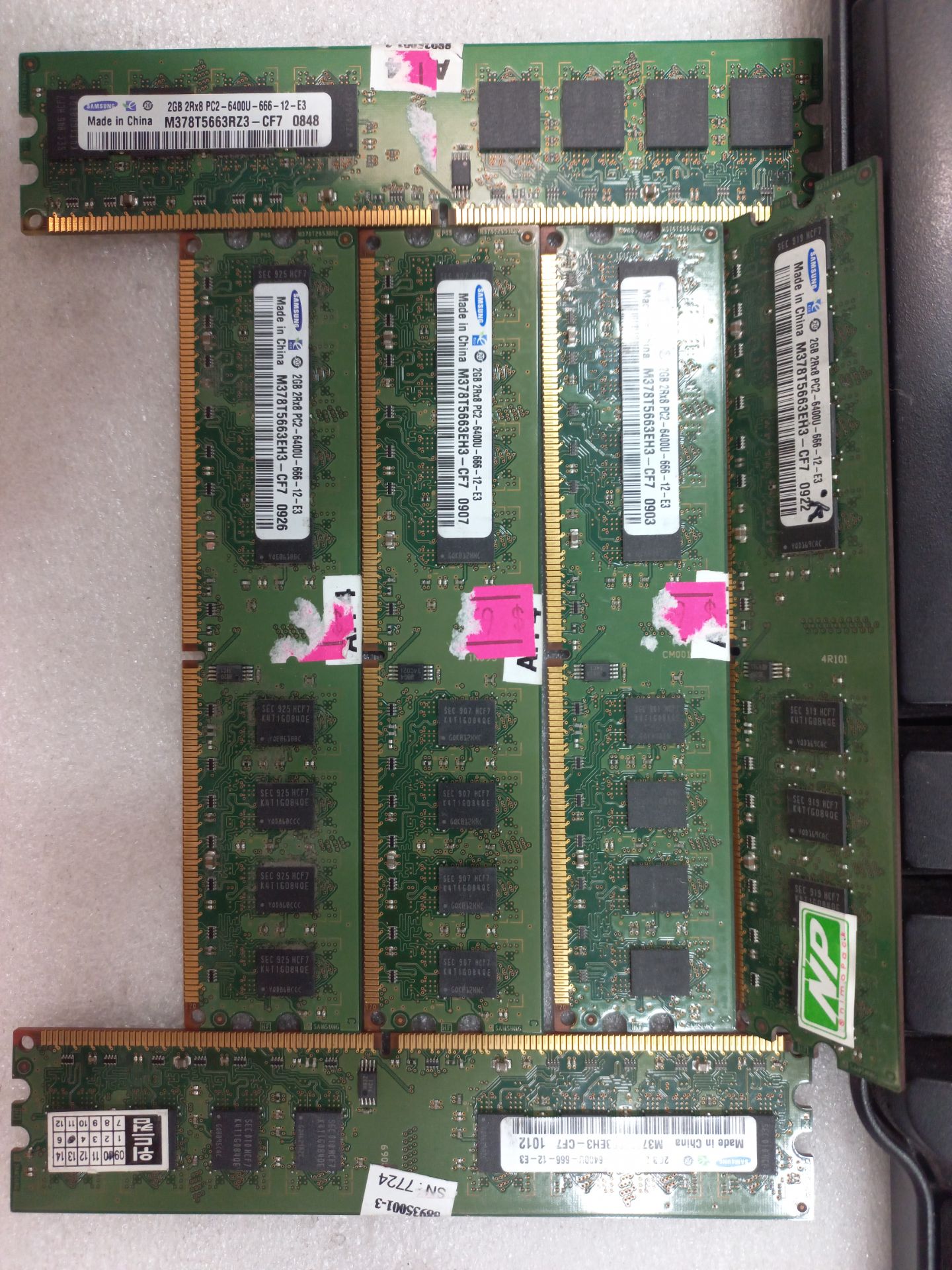 رم سامسونگ 2 گیگ DDR2 باس 6400