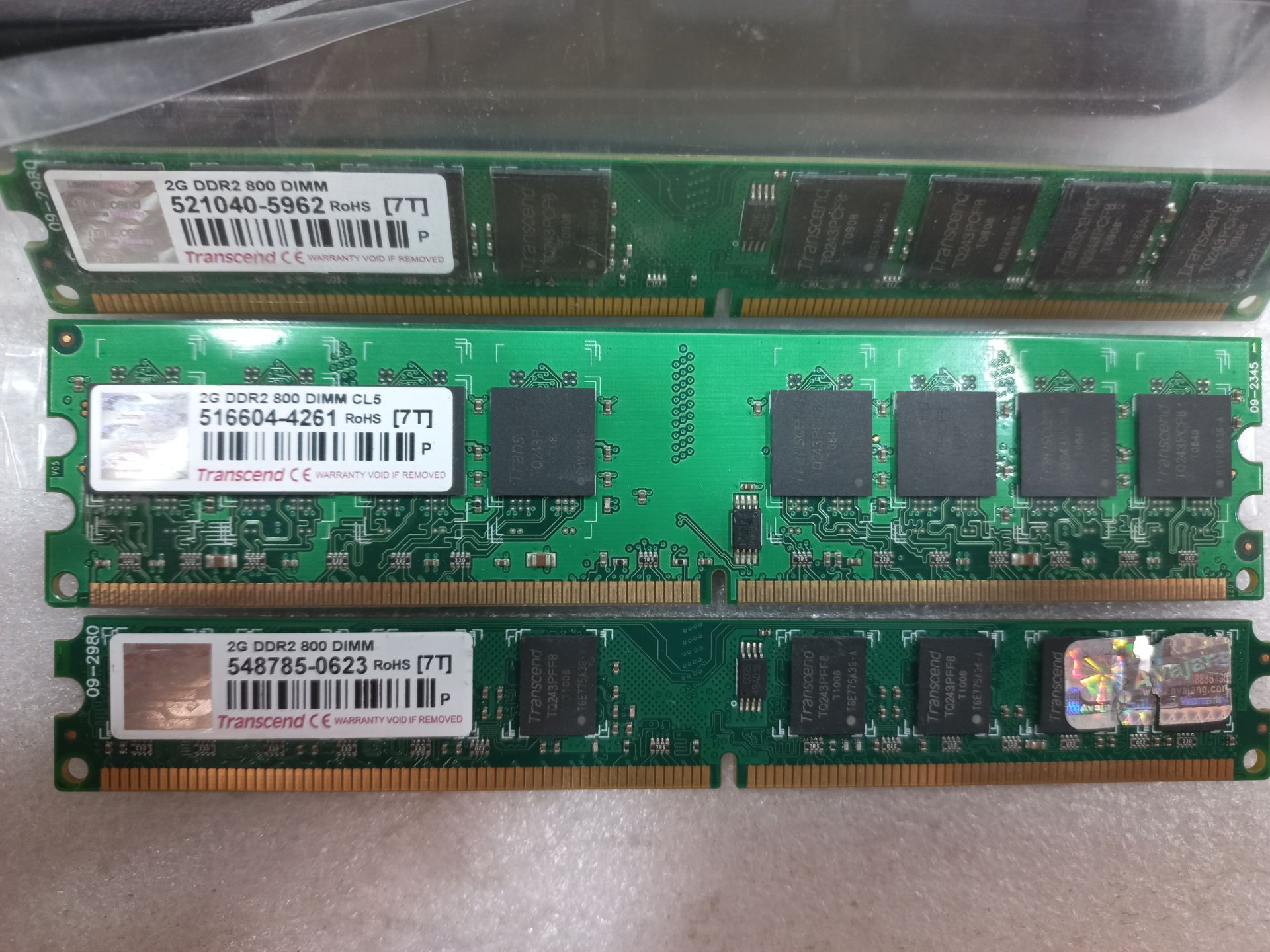 رم ترنسکند 2 گیگ DDR2 باس 800