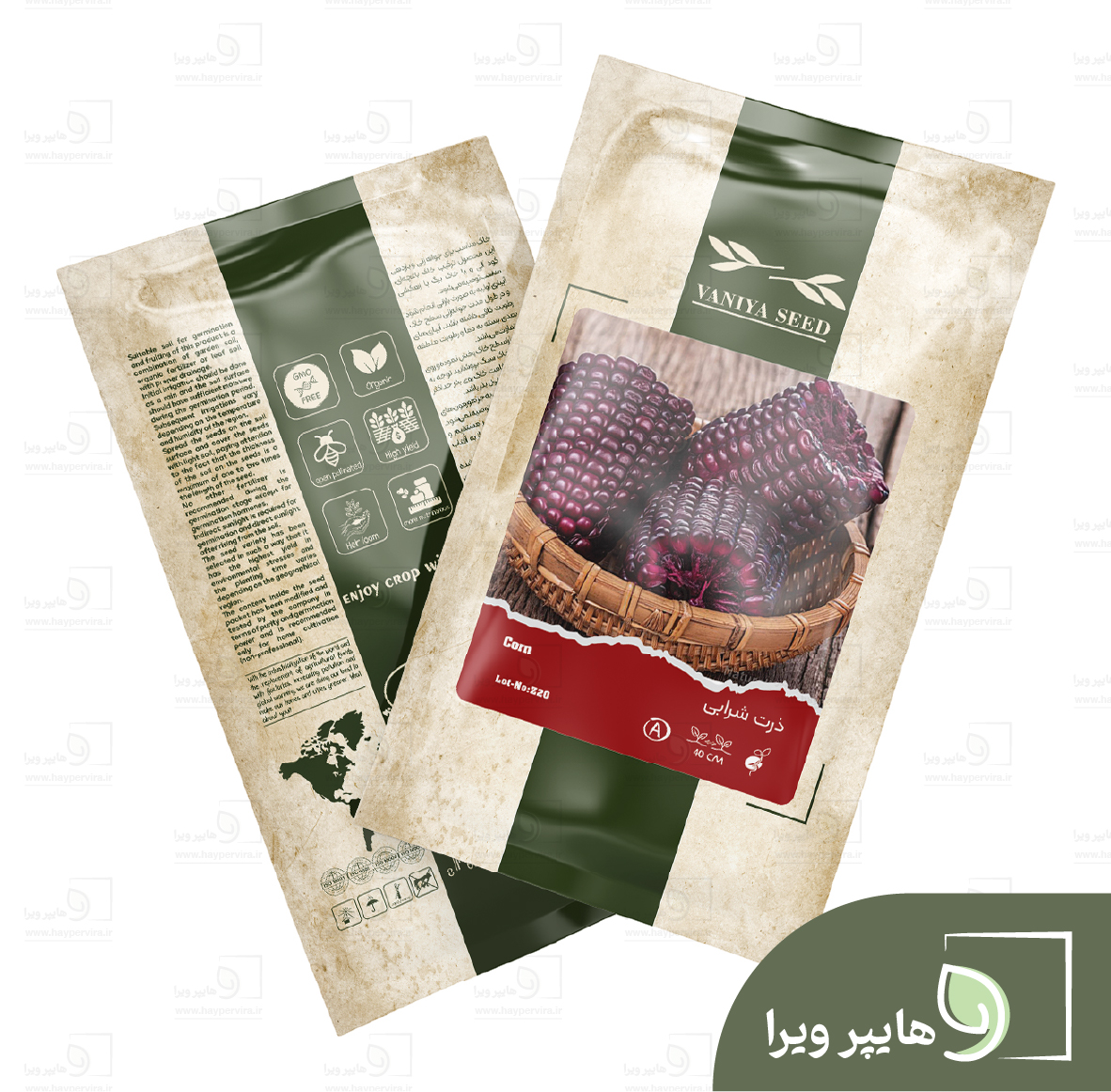 بذر ذرت شرابی وانیا سید