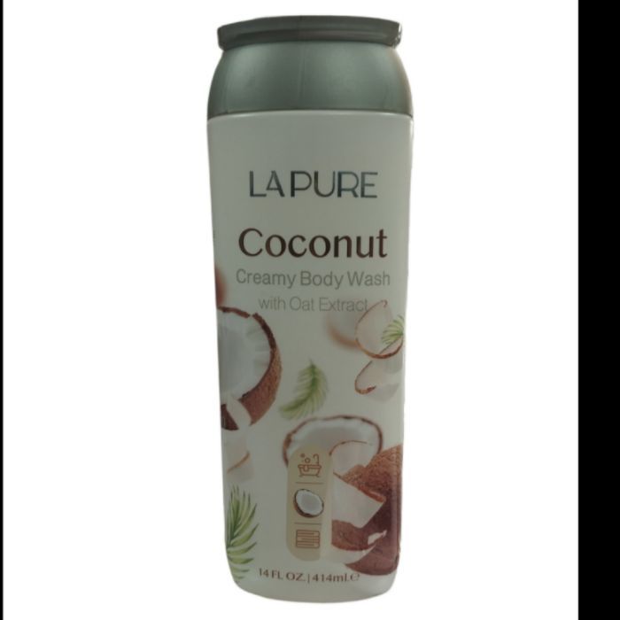 شامپو بدن کرمی لیپور حاوی عصاره جو دوسر مدل نارگیل Coconut حجم 414 میل