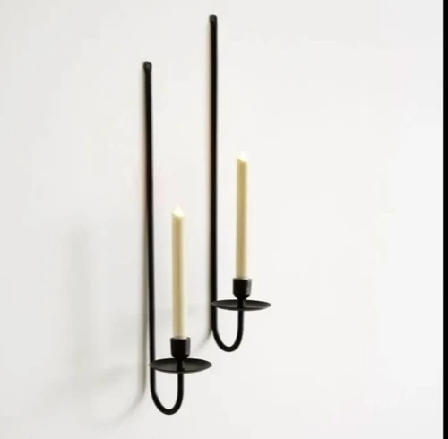 جاشمعی فلزی مدرن طرح خطی (تکی) کد N-125