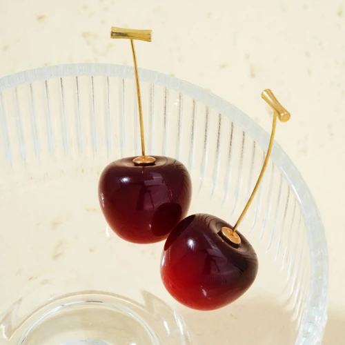 گوشواره گیلاس پینترستی