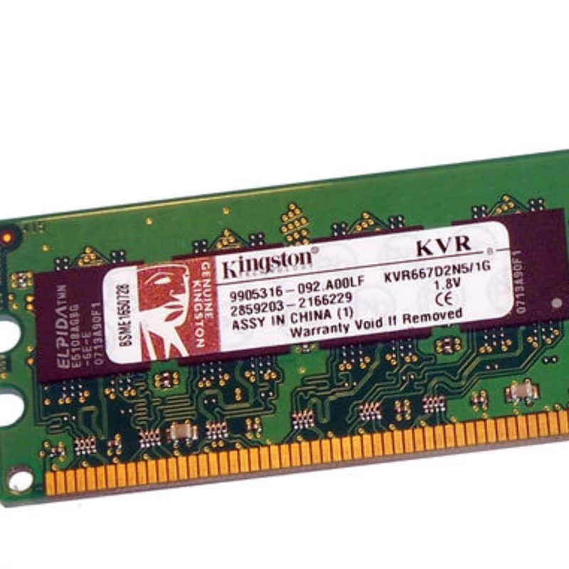رم کامپیوتر کینگستون اورجینال RAM (PC) Kingston KVR667D2N5 1G