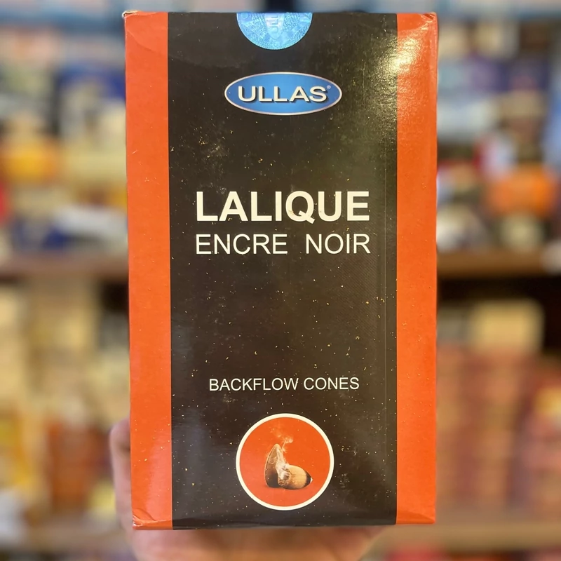 عود آبشاری رایحه لالیک مشکی(Lalique Encre Noir) برند الاس(Ullas)