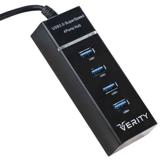 هاب 4 پورت USB 3.0 وریتی مدل H402