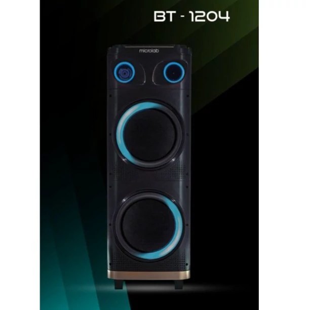 اسپیکر بلوتوثی قابل حمل میکرولب مدل BT-1204