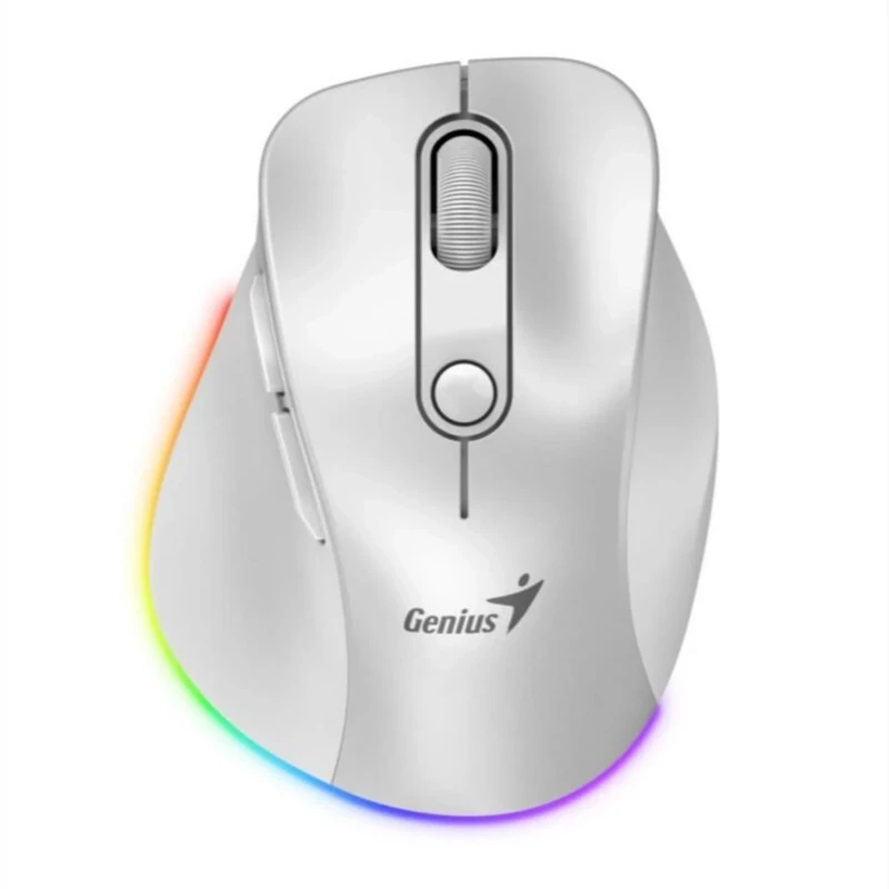 ماوس بی سیم بی صدا جنیوس مدل ERGO-9000S pro کد 7326 - 7327