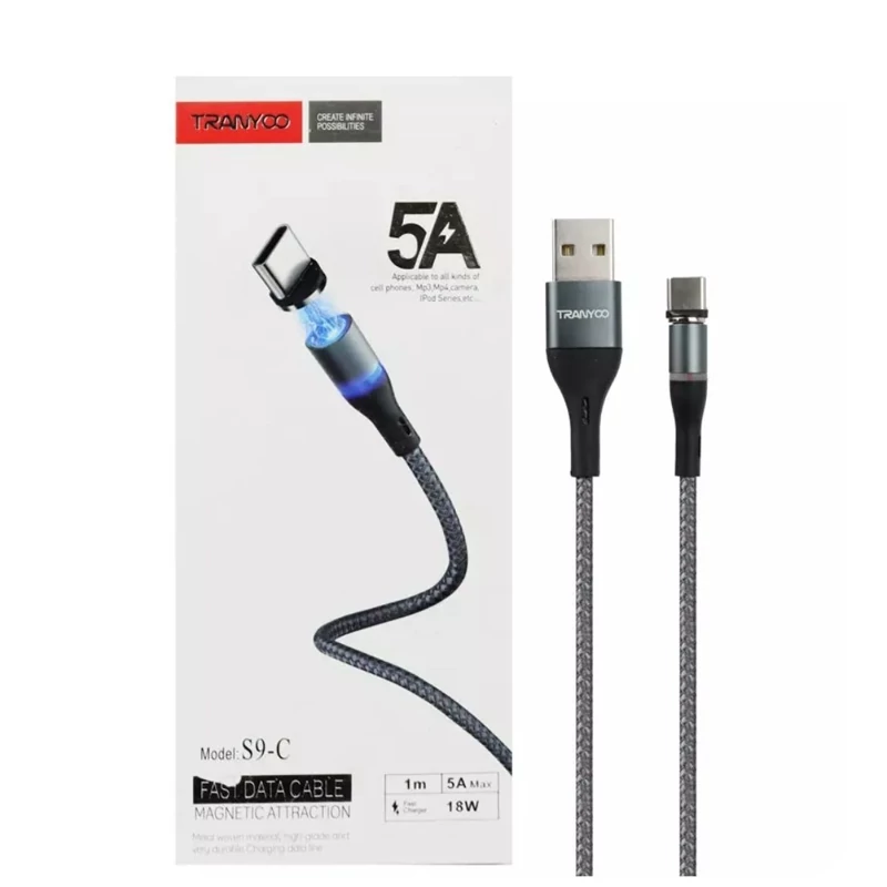 کابل تبدیل USB بهUSB-C ترانیو مدل S9-C طول 1 متر