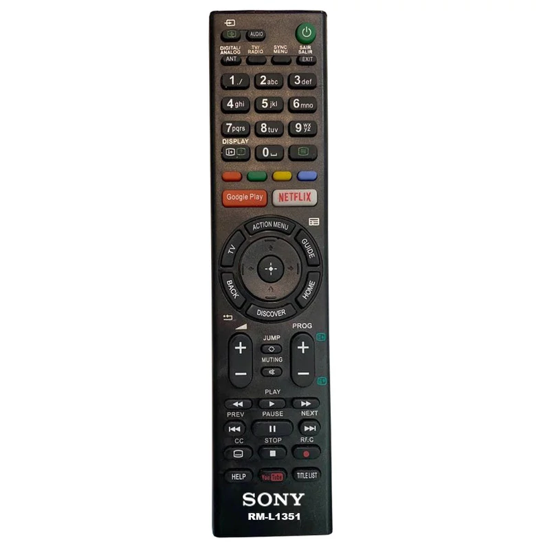 ریموت کنترل تلویزیون SONY سونی RM-L1351 اصلی