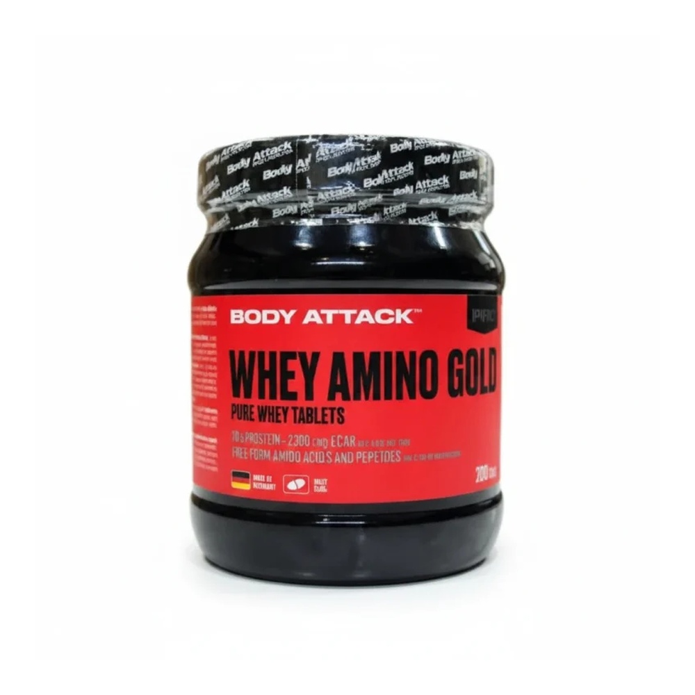 آمینو وی گلد بادی اتک 300 عددی | Body Attack Whey Amino Gold