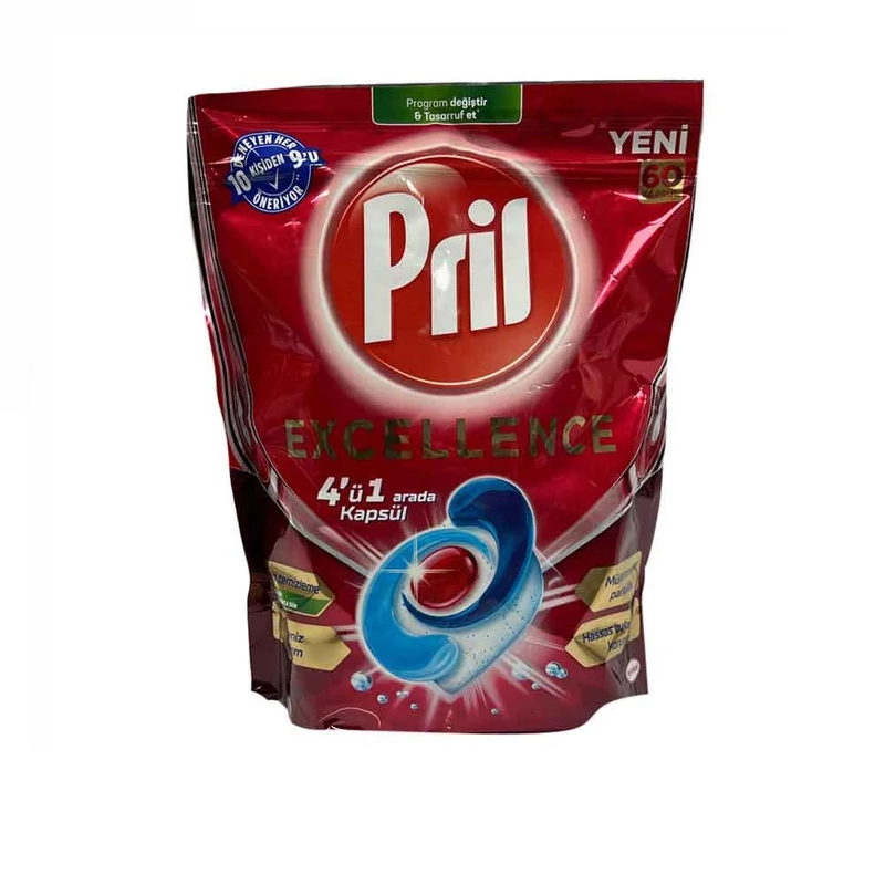 ژل ماشین ظرفشویی اتریشی 50 بار پریل prill900mil