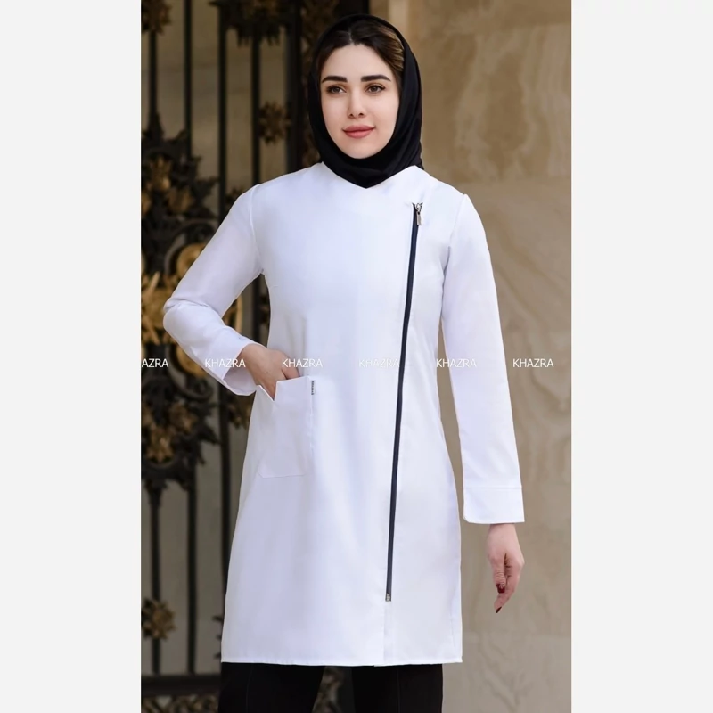 روپوش پزشکی خضرا مدل نیکا کد 31211