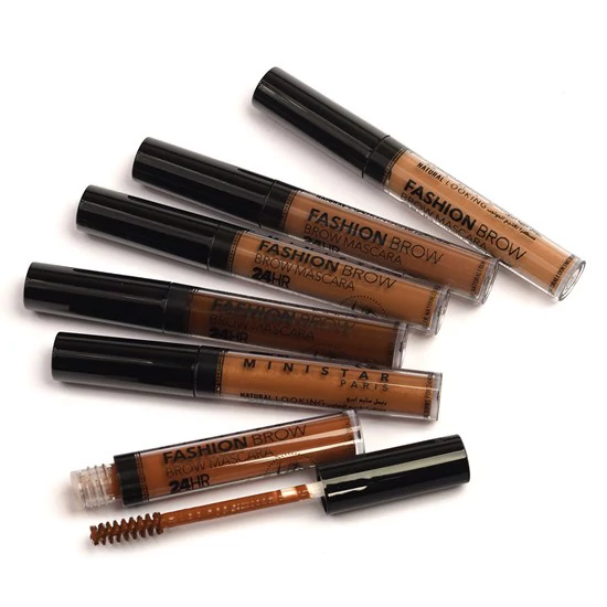 ریمل ابرو فاشن براو شماره 103 اصلی رنگی روشن fashion brow mascara مینی استار هاشور ابرو ministar  لیفت ابرو رنگی 