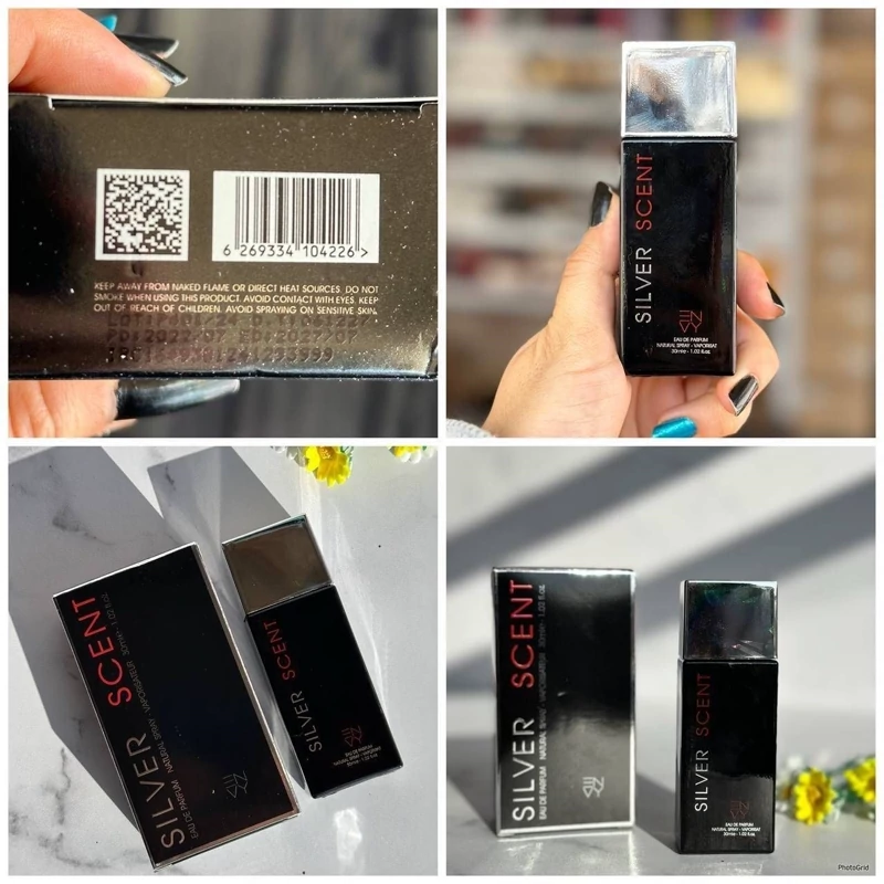 عطر جیبی سیلور سنت برند ان وی