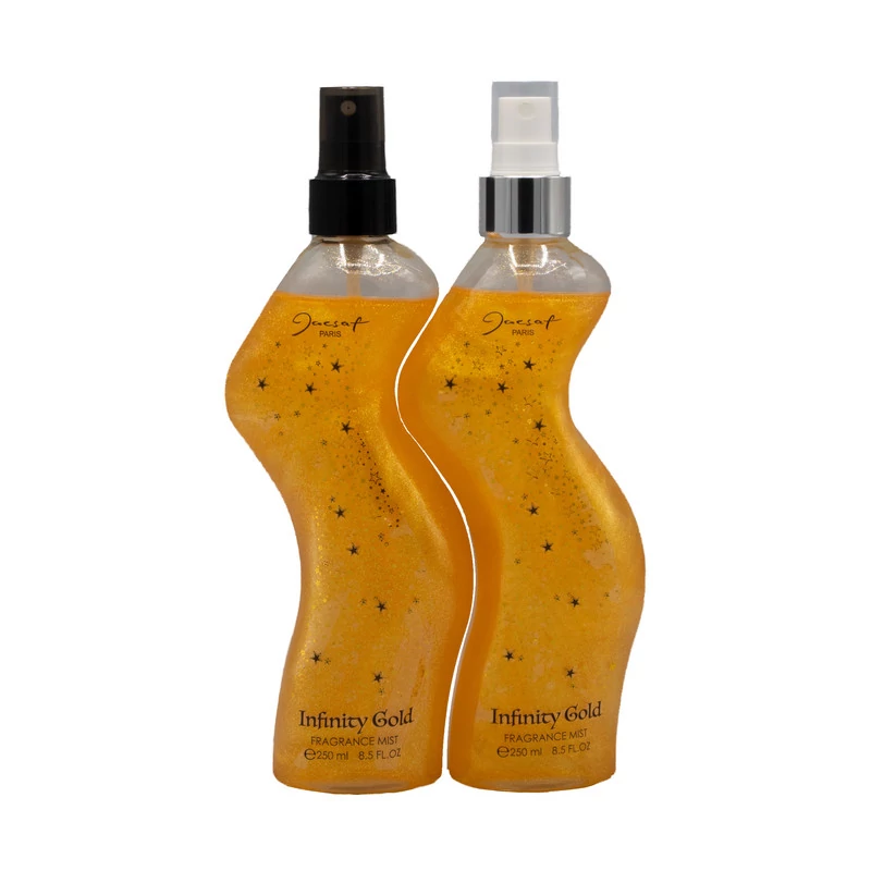 بادی اسپلش زنانه مدل Infinity Gold ژک ساف 250 میلی لیتر Jacsaf