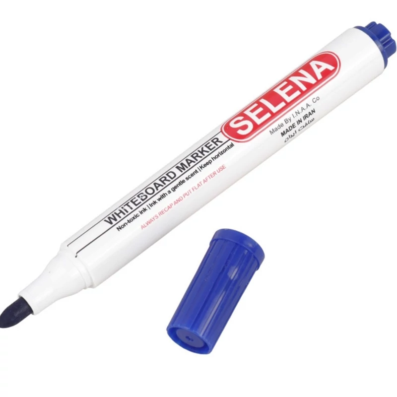ماژیک وایت برد سلنا نوک گرد Selena PS124 متاسفانه فقط آبی موجود هست