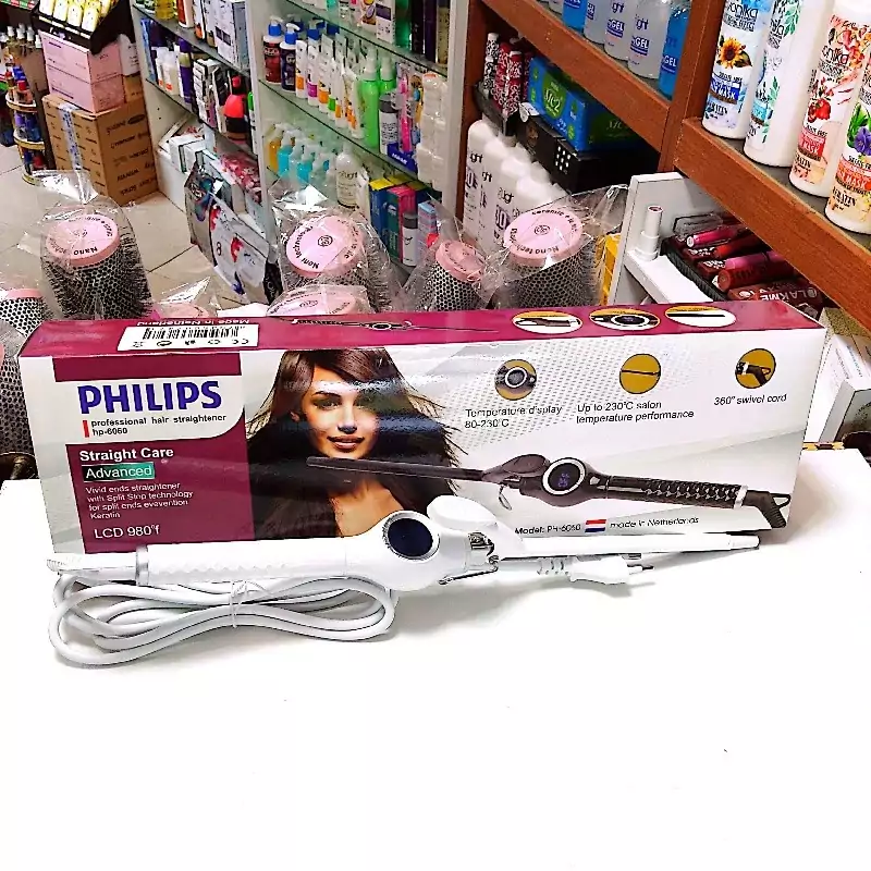 فر کننده ریز مو فیلیپس مدل HP-6060 Philips ریز ترین سایز بابلیس