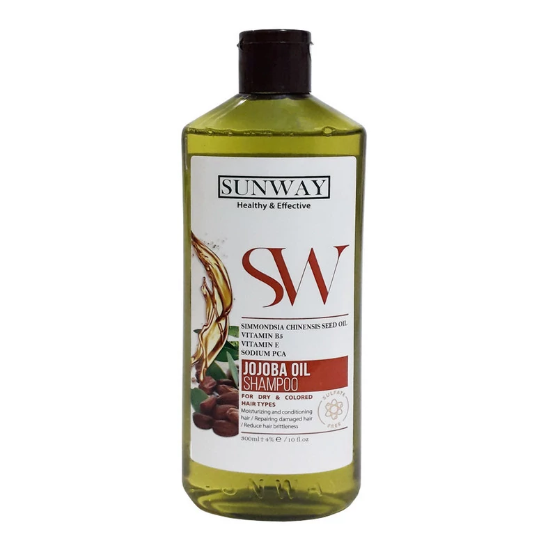 شامپو مو سان وی مدل رنگ شده و خشک Jojoba Oil حجم 300 میلی لیتر