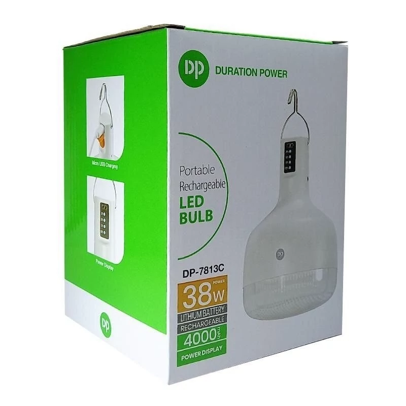 لامپ شارژی 36 وات 4000 میلی آمپر دی پی مدل DP-7813C