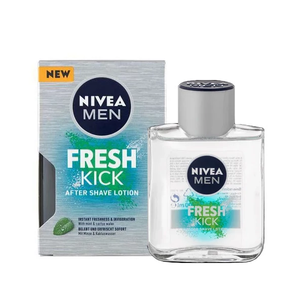 افتر شیو بالمی مردانه نیوا Nivea مدل Fresh Kick حجم 100 میل