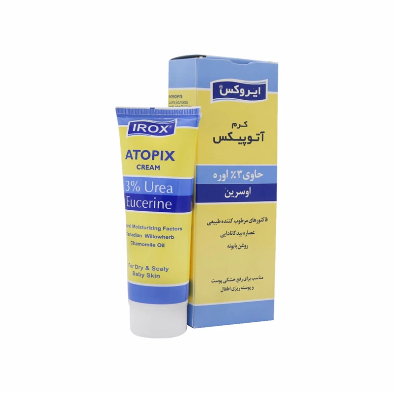 کرم نرم کننده کودک ایروکس مدل آتوپیکس حجم 75 میلی لیتر