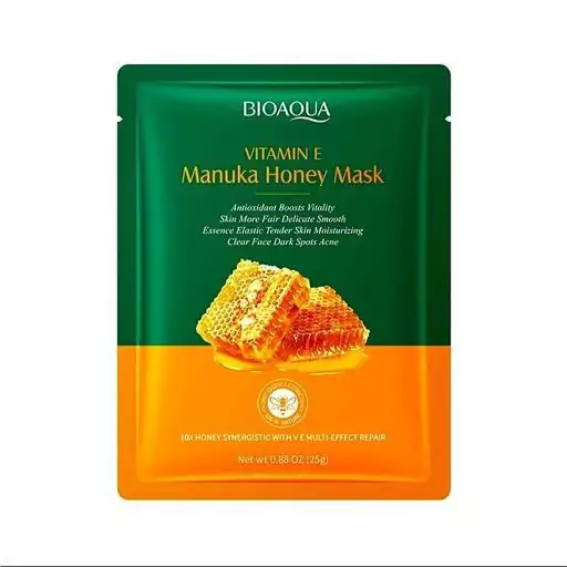 ماسک صورت بایوآکوا رایحه عسل  وزن 25گرم 