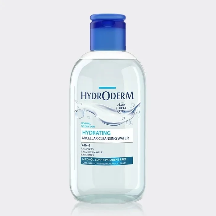 میسلار واتر 3در1 مدل Hydrating مناسب پوست خشک و کم آب حجم 250 میلی لیتر