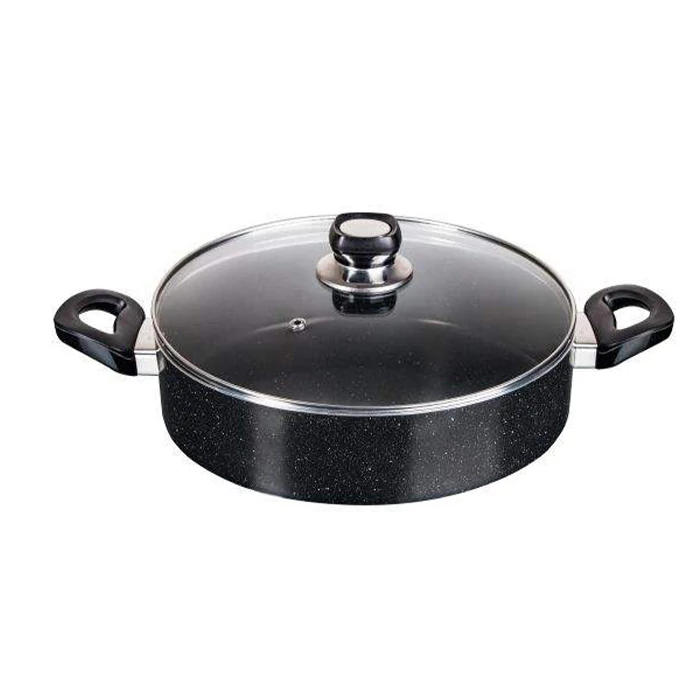 تابه تیارا دربدار گرانیت دو رو سایز 28