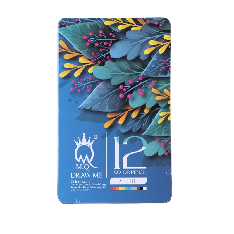 مداد رنگی 12 رنگ ام کیو MQ سری آرتیست
