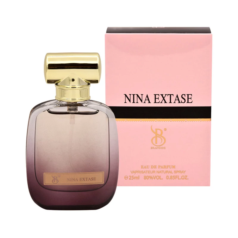 مینی ادکلن زنانه برندینی مدل NINA EXTASE با ماندگاری بالا ( 25 میل ) 
