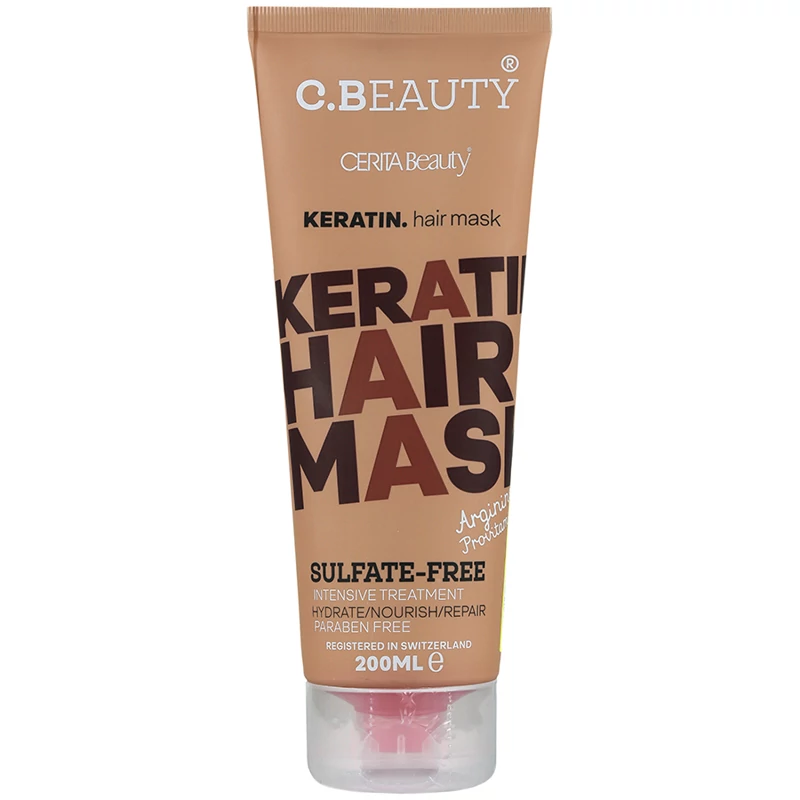 ماسک مو سریتا مدل Keratin حجم 200 میلی لیتر