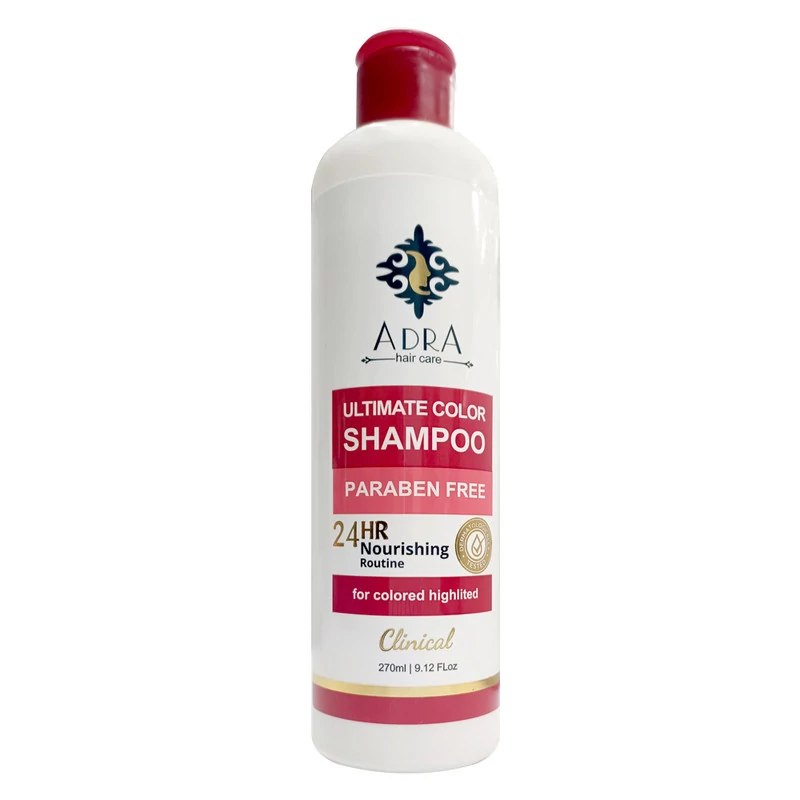 شامپو موهای رنگ شده آدرا حجم 270ml