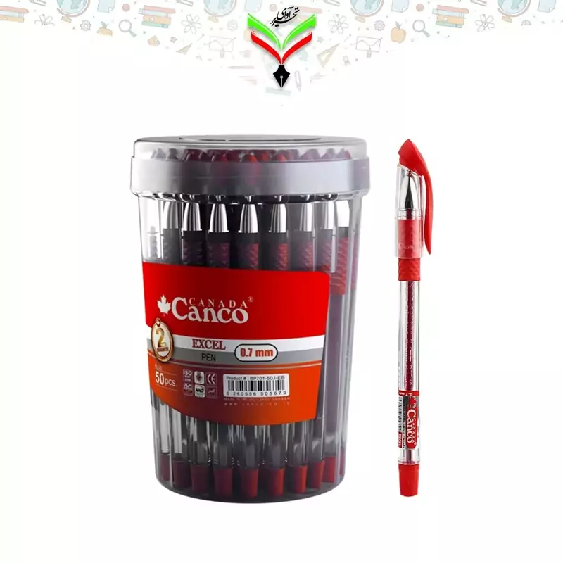 canco / کنکو / خودکار / 0.7 / excel / مشکی