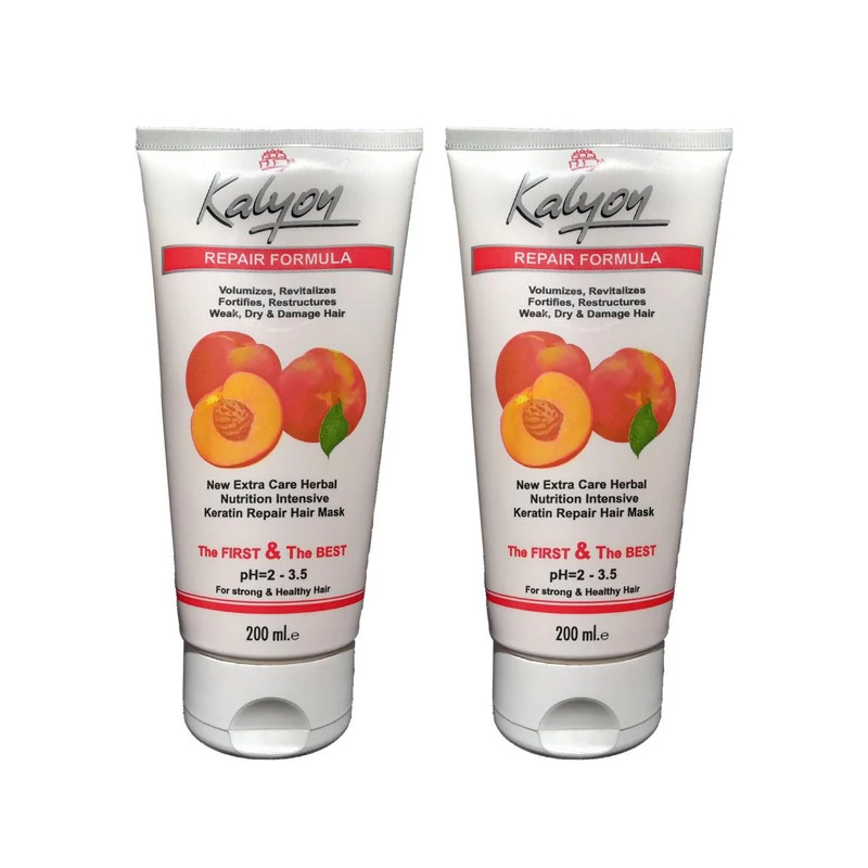 ماسک مو گندم تیوپی حجم 200ML کالیون KALYON
