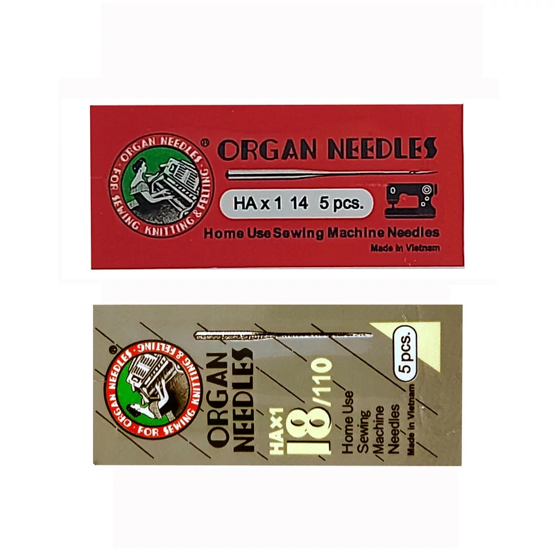 سوزن چرخ خیاطی ارگان (Organ) HAx1 سایز 11 (75/11)