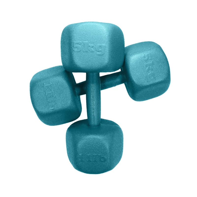 دمبل رادیس فیت مدل RPHF-5000 وزن 5 کیلوگرم بسته دو عددی (پس کرایه)