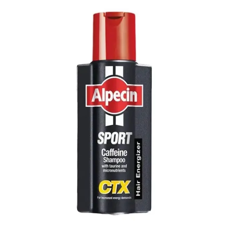 شامپو آلپسین Alpecin برای شادابی و تقویت مو مدل Sport Caffeine CTX