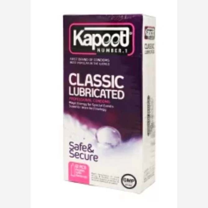 کاندوم فوق العاده نازک 0.03 کاپوت KAPOOT Classic 30 Micron بسته 10 عددی